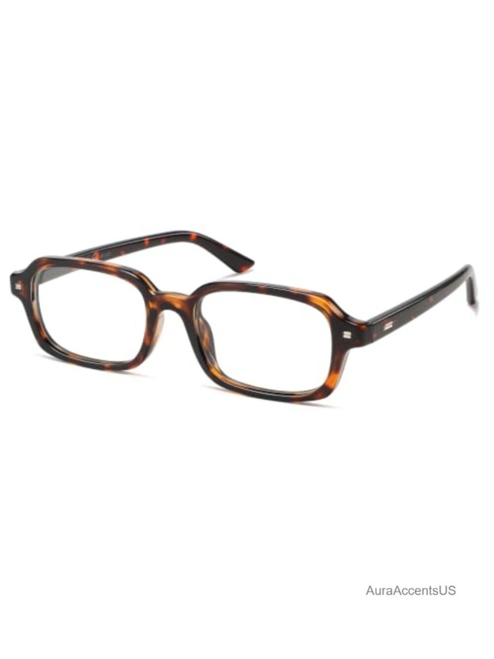 Rectangle Blue Light Blocking Computer Glasses Lightweight Full Rim